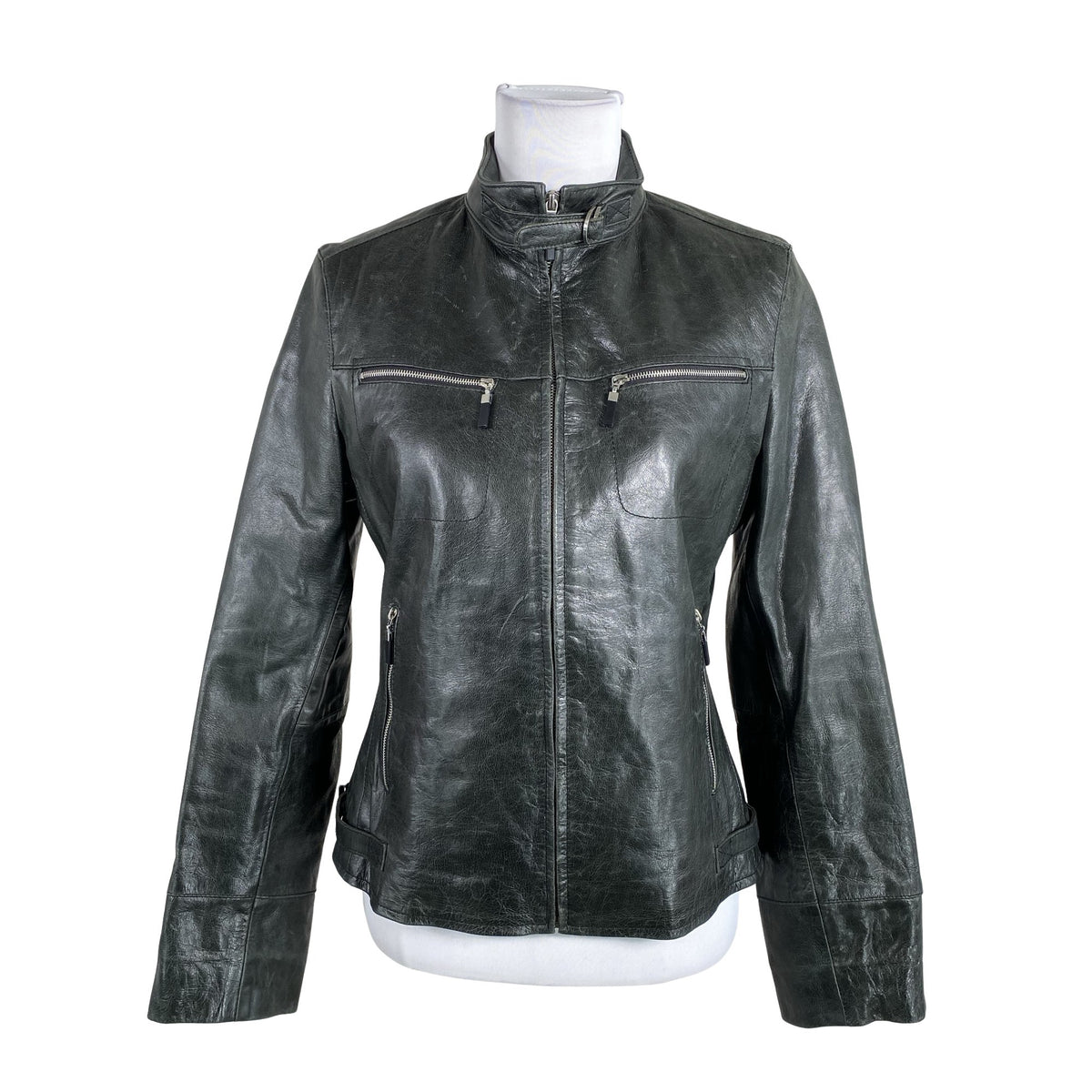 Unisex Arma - Nahktagi, suurus 40 - Roheline (1)