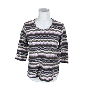 Unisex Riani - Trikotaažist pluus, suurus 40 - Hall (1)