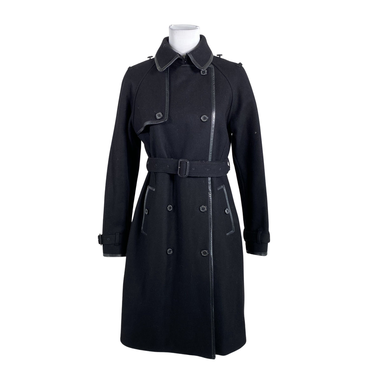 Unisex J.Lindeberg - Villane mantel, suurus 40 - Must (1)