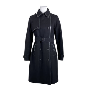 Unisex J.Lindeberg - Villane mantel, suurus 40 - Must (1)