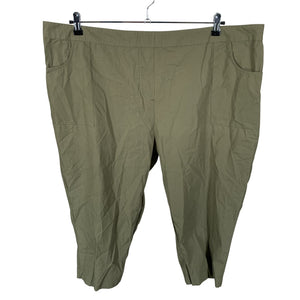 Unisex JD Williams - Mittevenivad poolpikad püksid, suurus 54 - Roheline (1)