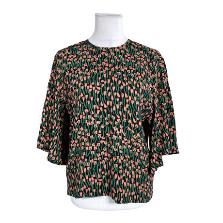 Unisex Marimekko - Lühikeste käistega pluus, suurus 36 - Must ()