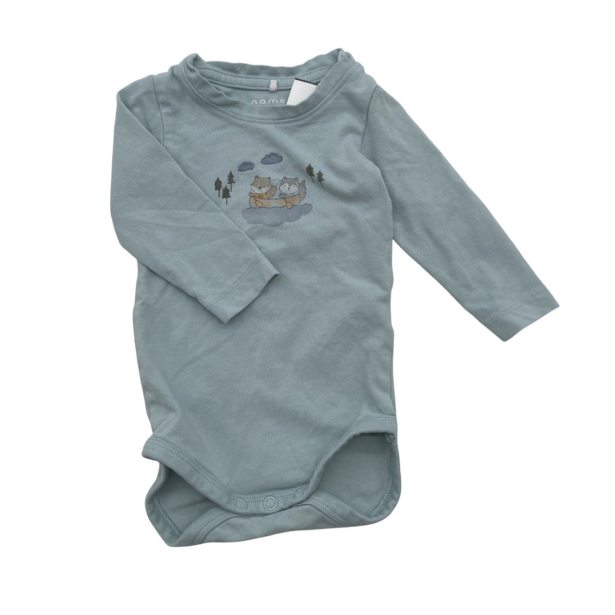 Unisex Name It - Bodi, suurus 56 - 62 - Helesinine (1)