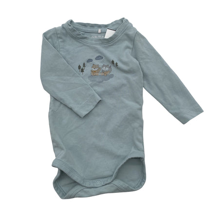 Unisex Name It - Bodi, suurus 56 - 62 - Helesinine ()
