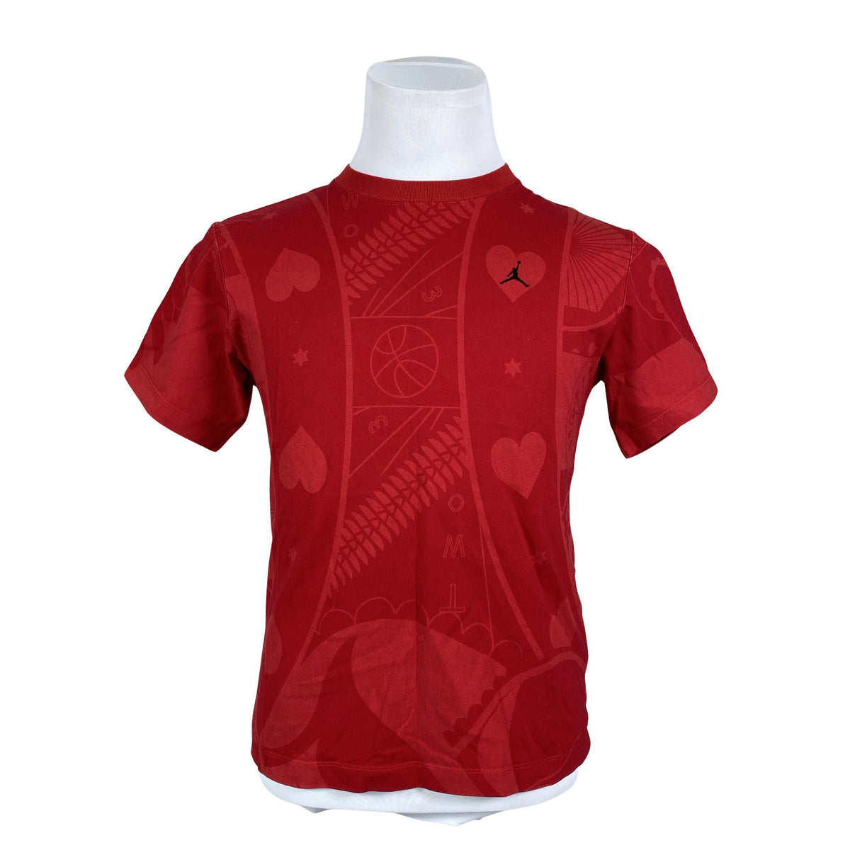 Unisex Jordan (Nike) - T-särk, suurus S - Punane (1)