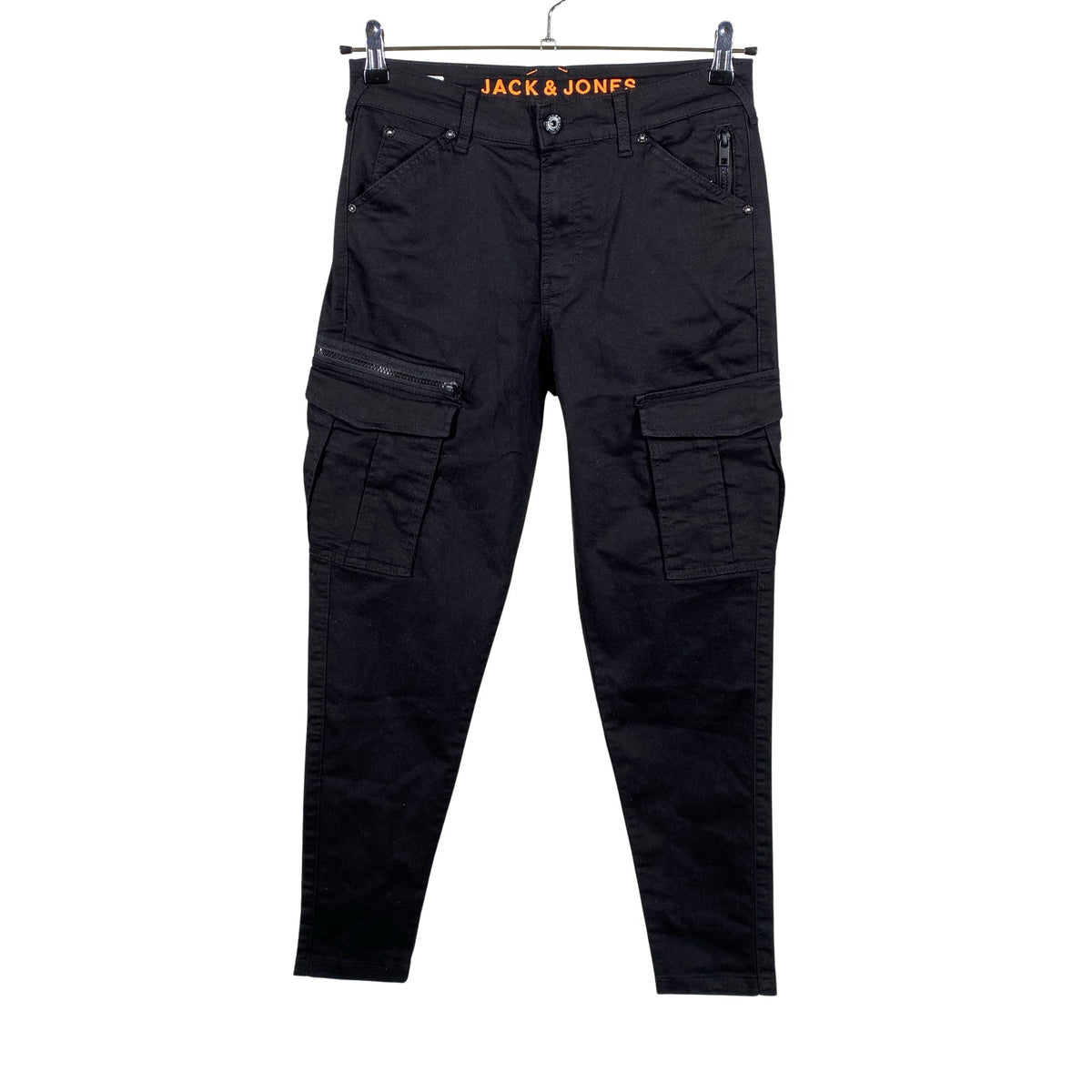 Unisex Jack & Jones - Cargo-püksid, suurus W28 - Must (1)