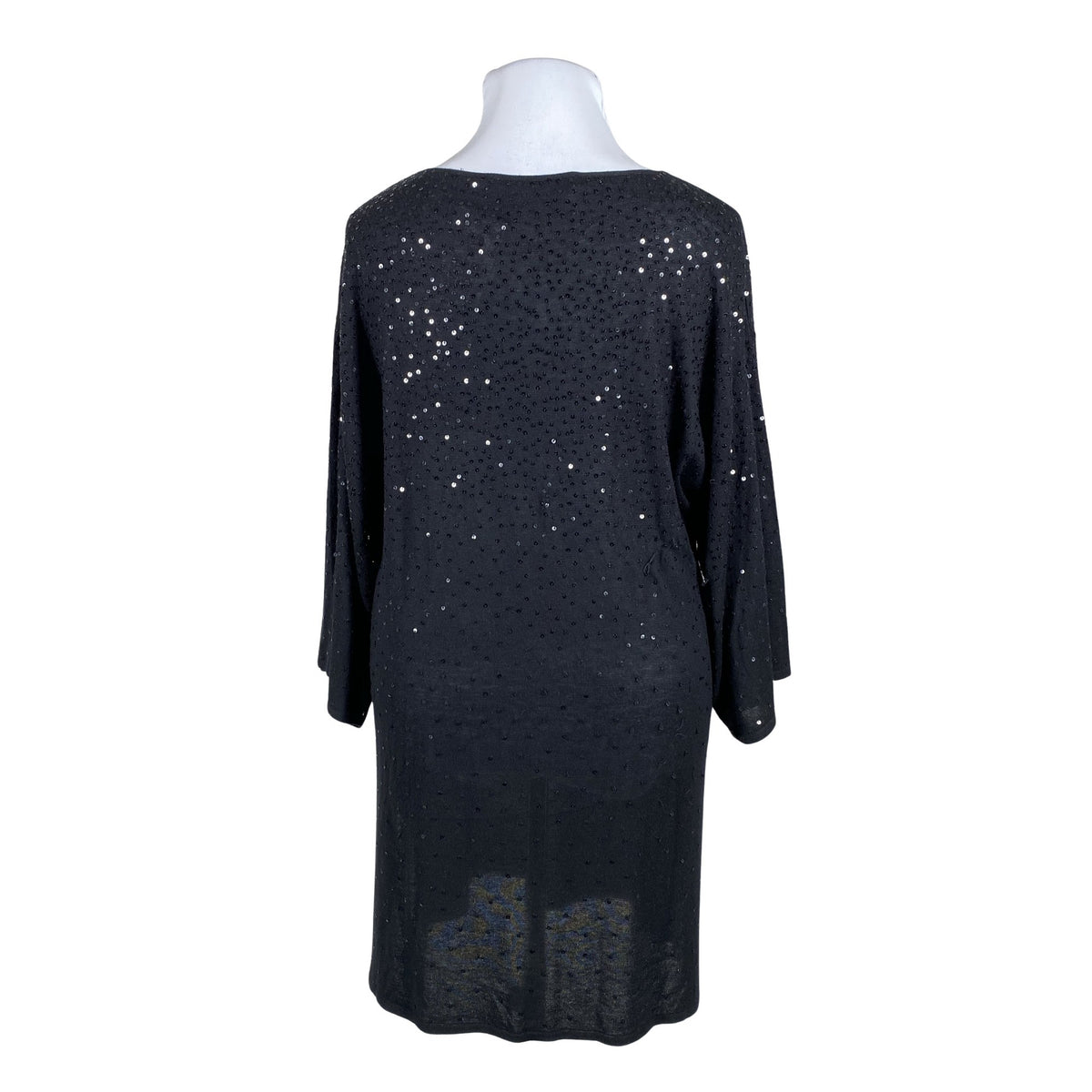 Unisex Marina Rinaldi - Kootud tuunika, suurus 50 - Must (3)
