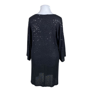 Unisex Marina Rinaldi - Kootud tuunika, suurus 50 - Must (3)