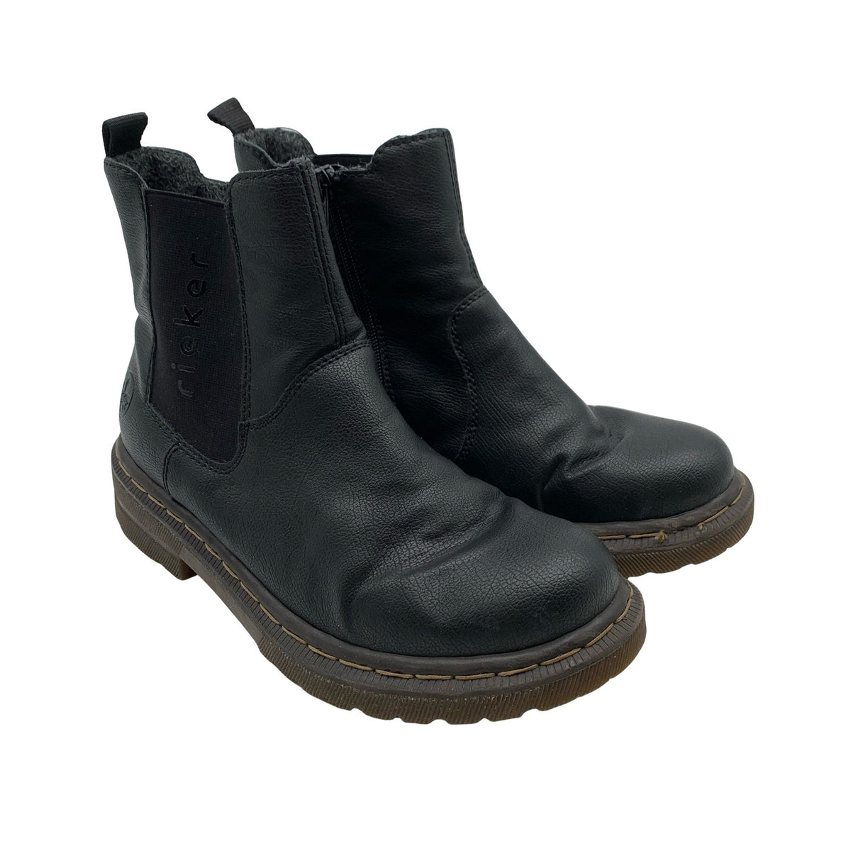 Unisex Rieker - Poolsaapad, suurus 40 - Must (2)