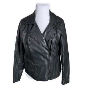 Unisex Zizzi - Nahktagi, suurus 44 - Must (1)