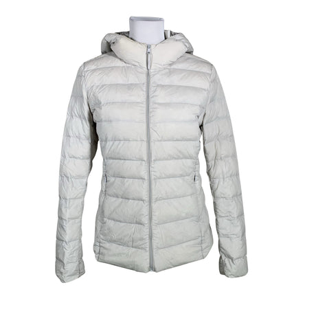 Unisex Uniqlo - Õhem talvejope, suurus 38 - Valge ()