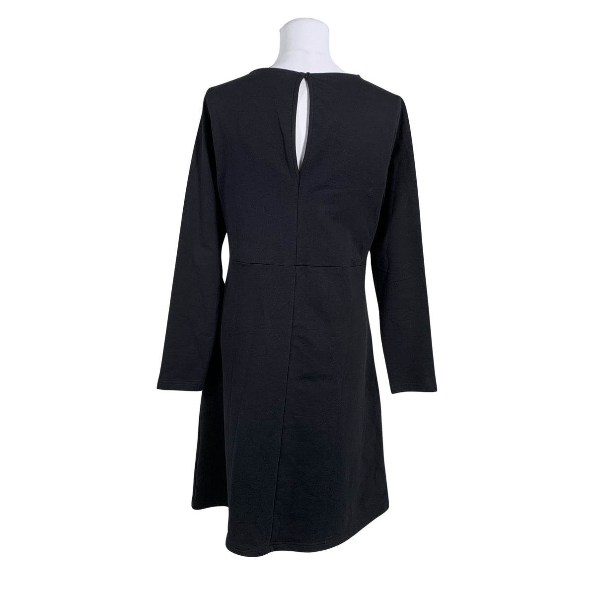 Unisex Papu - Trikotaažist kleit, suurus 40 - Must (2)