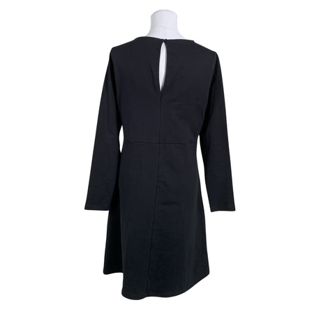 Unisex Papu - Trikotaažist kleit, suurus 40 - Must (2)