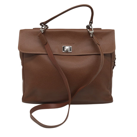 Unisex Longchamp - Käekott, suurus Maxi - Pruun ()