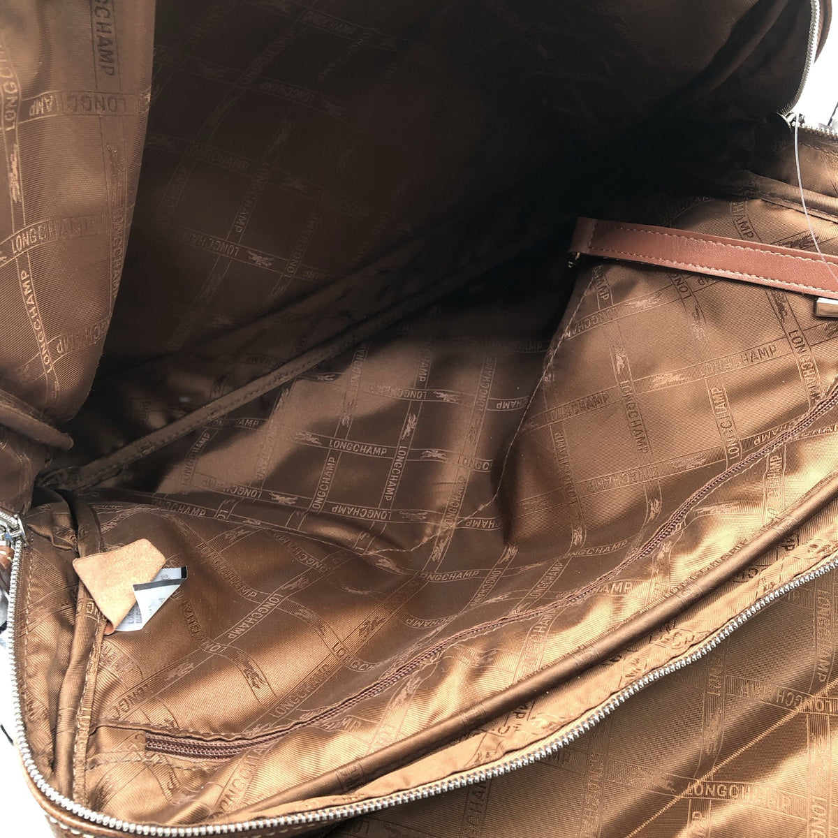 Unisex Longchamp - Käekott, suurus Maxi - Pruun (3)