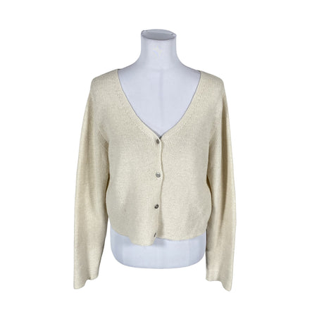 Unisex Alpa - Kardigan, suurus 40 - Looduslik valge ()
