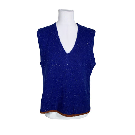 Unisex ME+EM - Kootud vest, suurus 40 - Sinine ()