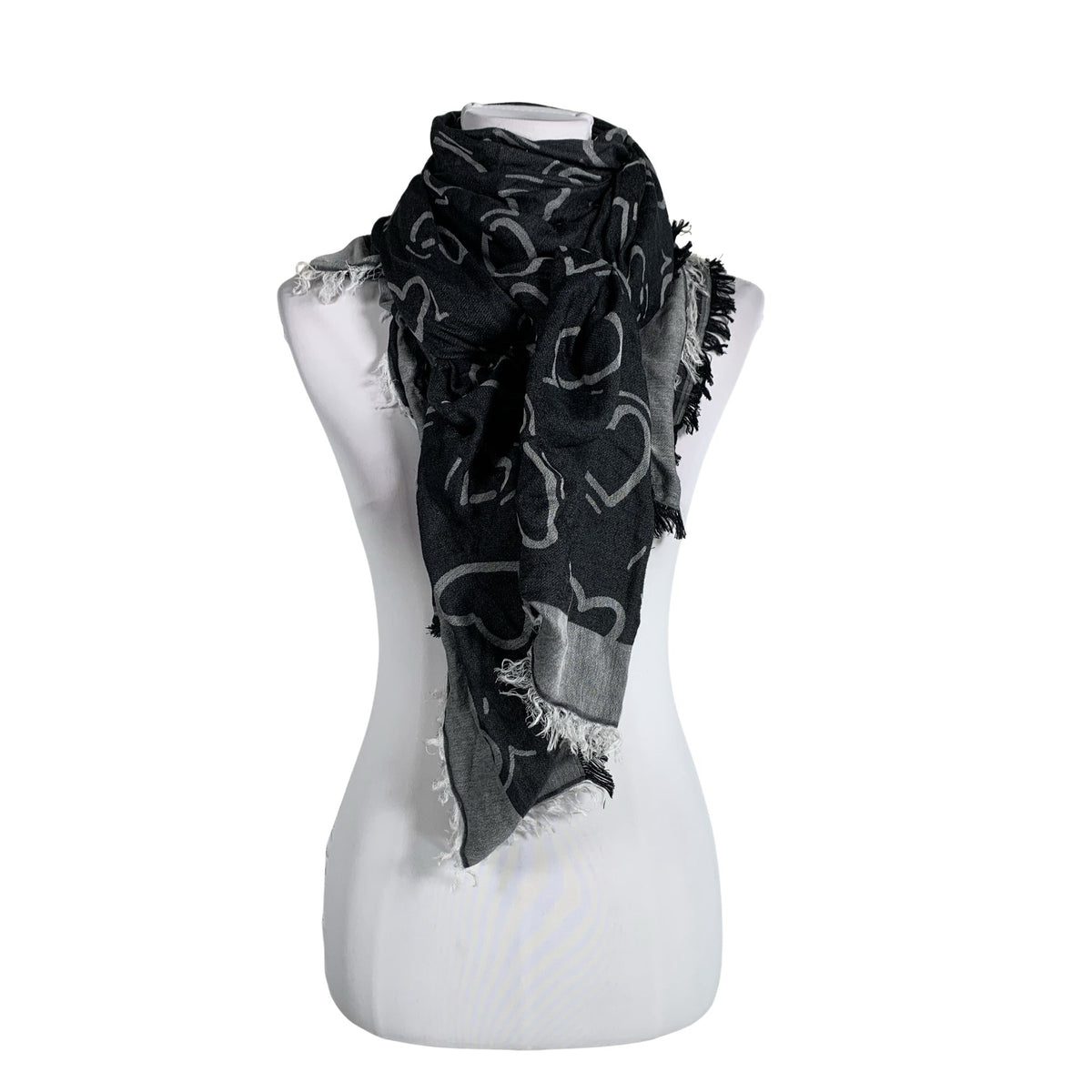 Unisex MaxMara - Õhuke sall, suurus Maxi - Hall (1)