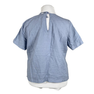 Unisex Esprit - Lühikeste käistega pluus, suurus 42 - Helesinine (2)