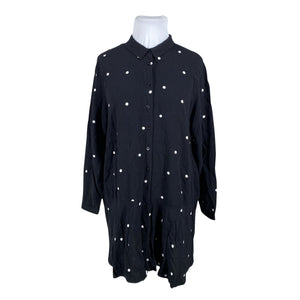 Unisex Nanso - Mitteveniv tuunika, suurus 48 - Must (1)