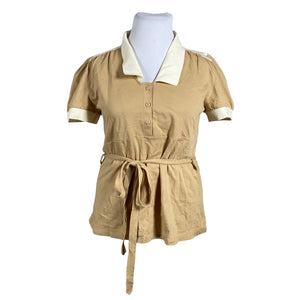 Unisex Nanso - T-särk, suurus 42 - Pruun (1)
