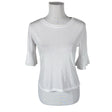 Unisex Temt - Trikotaažist pluus, suurus 40 - Valge ()