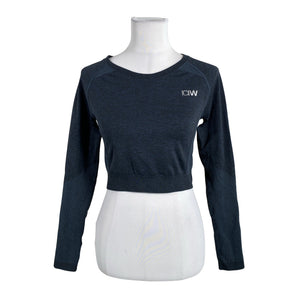 Unisex ICIW – Icaniwill - Spordisärk, pikad käised, suurus 38 - Sinine (1)