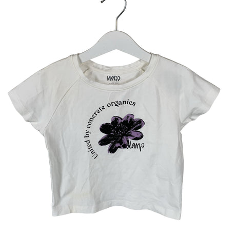 Unisex Warp - T-särk, suurus 122 - 128 - Valge ()