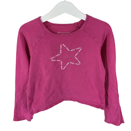 Unisex American Girl - Trikotaažist pluus, suurus 128 - 134 - Roosa ()