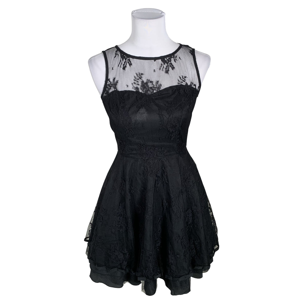 Unisex AX Paris - Pidulik kleit, suurus 34 - Must (1)
