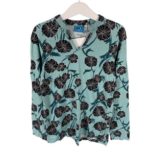 Unisex me&i - Trikotaažist pluus, suurus 122 - 128 - Helesinine (1)
