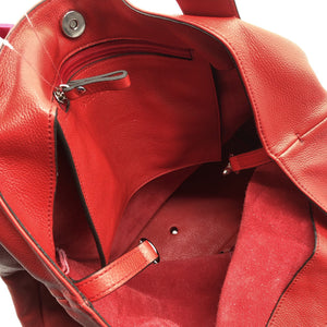 Unisex Coccinelle - Käekott, suurus Maxi - Punane (3)