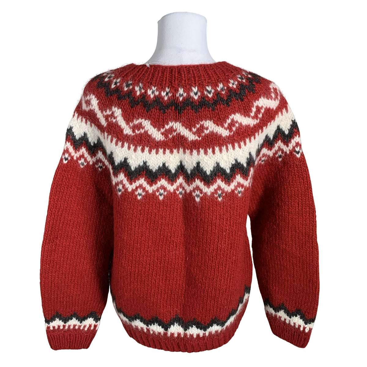 Unisex Handmade - Kampsun, suurus 40 - Punane (2)