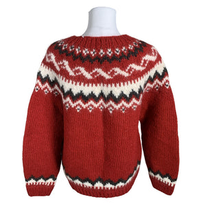 Unisex Handmade - Kampsun, suurus 40 - Punane (2)
