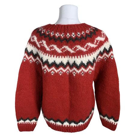 Unisex Handmade - Kampsun, suurus 40 - Punane (2)