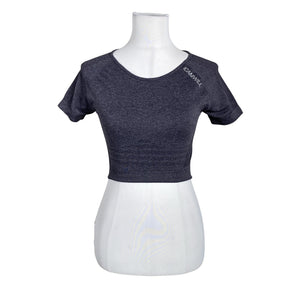 Unisex ICIW – Icaniwill - Spordisärk, lühikesed käised, suurus 36 - Hall (1)