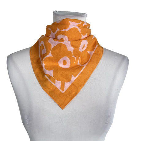 Unisex Marimekko - Õhuke sall, suurus Mini - Oranž ()