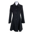 Unisex Ril's - Villane mantel, suurus 34 - Must ()