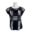 Unisex Marimekko - Lühikeste käistega pluus, suurus 40 - Must ()