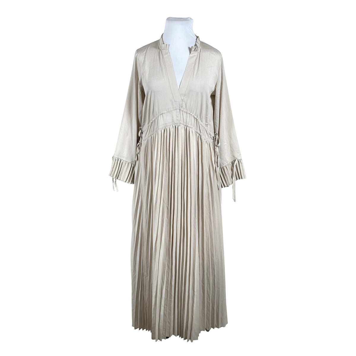 Unisex Karen by Simonsen - Õhuke kleit, suurus 42 - Beige (1)