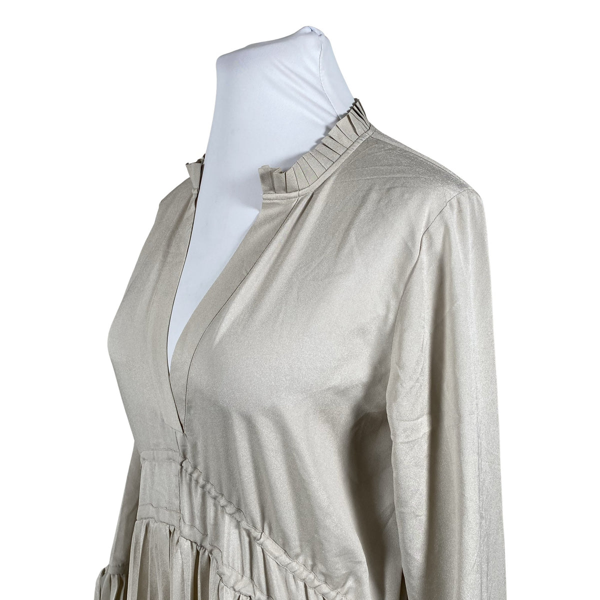 Unisex Karen by Simonsen - Õhuke kleit, suurus 42 - Beige (2)