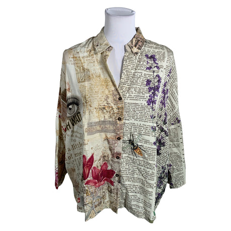 Unisex Desigual - Pluus, suurus 40 - Beige ()