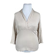 Unisex Repeat - Trikotaažist pluus, suurus 46 - Beige ()