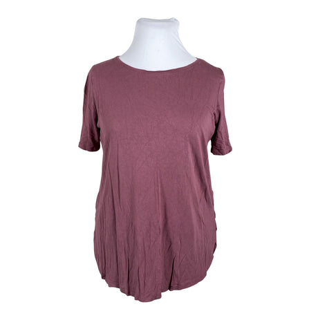 Unisex Lindex - T-särk, suurus 44 - Veinipunane ()