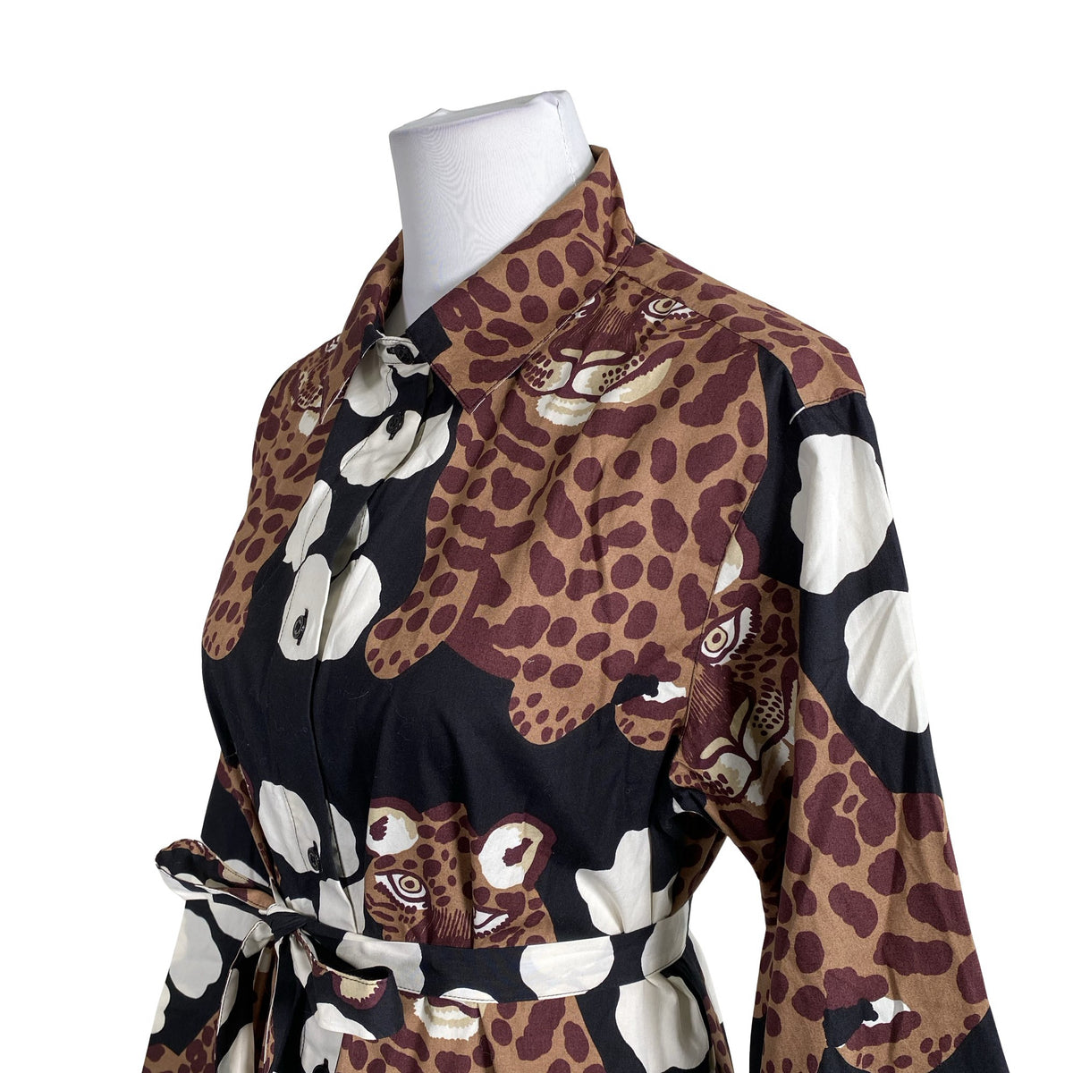 Unisex Marimekko - Mitteveniv kleit, suurus 40 - Pruun (2)