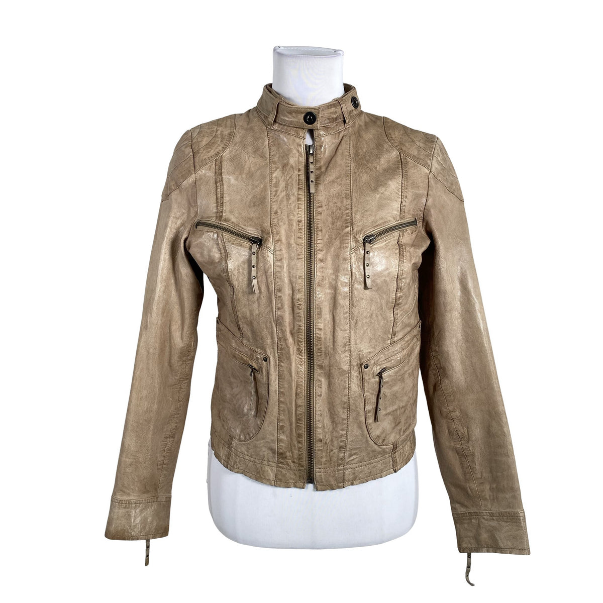 Unisex Rock'n Blue - Nahktagi, suurus 38 - Beige (1)