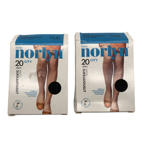 Unisex Norlyn - Sukkpüksid, õhukesed, suurus 39 - Must ()