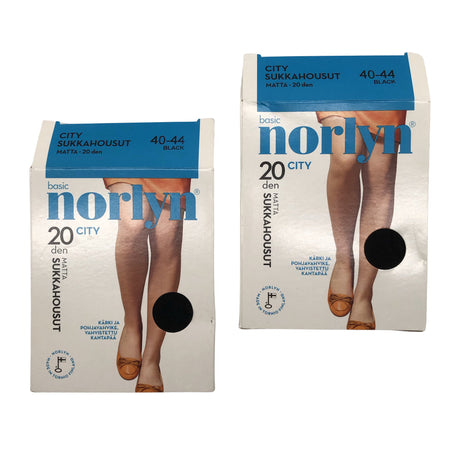 Unisex Norlyn - Sukkpüksid, õhukesed, suurus 39 - Must ()