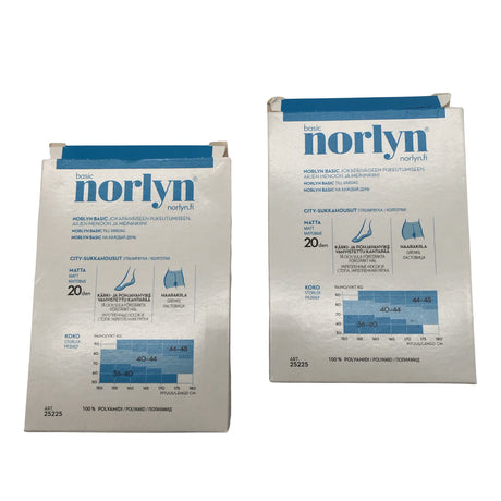 Unisex Norlyn - Sukkpüksid, õhukesed, suurus 39 - Must (2)
