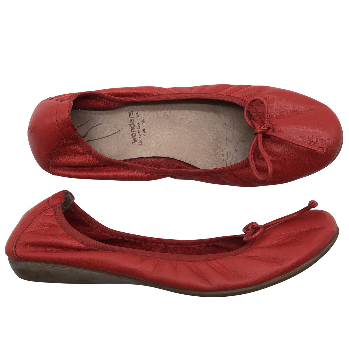 Unisex Wonders - Baleriinad, suurus 37 - Punane (1)
